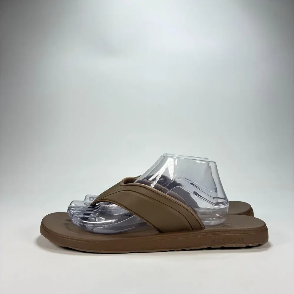 Body Glove Brown cushioned Comfort Thong Flip Flop Sandals 1967238 Men's Size 11